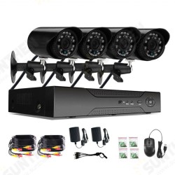 4CH AHD5 IN 1 Surveillance Camera System AHD Security Network WiFi HD Monitor Home 4CH AHD5 IN 1 Surveillance Camera System AHD Security Network WiFi HD Monitor Home