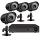 4CH AHD5 IN 1 Surveillance Camera System AHD Security Network WiFi HD Monitor Home
