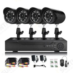4CH AHD5 IN 1 Surveillance Camera System AHD Security Network WiFi HD Monitor Home 4CH AHD5 IN 1 Surveillance Camera System AHD Security Network WiFi HD Monitor Home