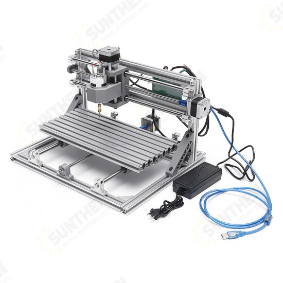 3018 3 Axis Mini DIY CNC Router Standard Spindle Motor Wood Engraving Machine Milling Woodworking Engraver