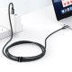 [10 Pack]100W LED Display Type-C to Type-C Power Delivery Cable E-mark Chip Fast Charging Data Transfer Cable for Samsung Huawei OnePlus iPad MacBook