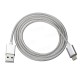 2 in 1 Ligthing Micro Magnetic Charging Data Cable For iphone X 8/8Plus Samsung S8 Xiaomi Redmi Note