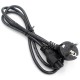 1.5m 5ft IEC320 C5 C13 Cloverleaf Lead to EU 2 Pin AC EU Plug Power Cable Schuko CEE7 Power Cord PC Monitor