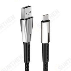2.4A LED Smart Chip Fast Charging USB Type-C Micro USB Data Cable for Samsung S10 HUAWEI K30 LG 2.4A LED Smart Chip Fast Charging USB Type-C Micro USB Data Cable for Samsung S10 HUAWEI K30 LG