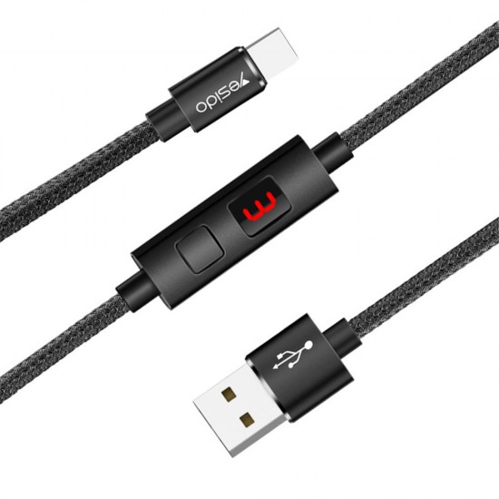 2.4A Micro USB Type C Digital Display Fast Charging Timing Power Data Cable For Huawei P30 Pro Mate 30 9 Pro S10+