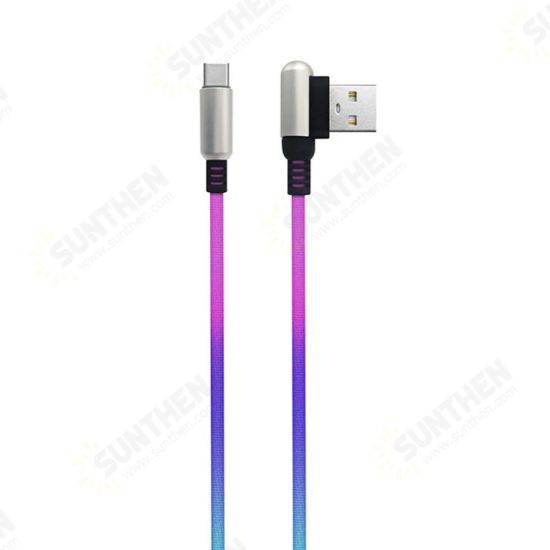 2.4A Micro USB Type C Fast Charging Data Cable For Huawei P30 Pro Mate 30 Mi9 9Pro Oneplus 6T 7 Pro S10+ Note10