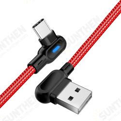 2.4A Type C Micro USB 90 Degree Fast Charging Double Elbow Data Cable with Indicator Light For Huawei P30 Pro Mate 30 Mi9 9Pro Oneplus 6T 7 Pro 2.4A Type C Micro USB 90 Degree Fast Charging Double Elbow Data Cable with Indicator Light For Huawei P30 Pro Mate 30 Mi9 9Pro Oneplus 6T 7 Pro