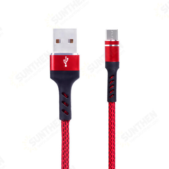 2.4A Type-C Micro USB Fast Charging Data Cable for Xiaomi Mi8 Mi9 HUAWEI P20 S9 S10