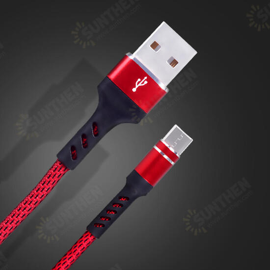 2.4A Type-C Micro USB Fast Charging Data Cable for Xiaomi Mi8 Mi9 HUAWEI P20 S9 S10