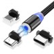 2.4A Type C Micro USB LED Indicator Fast Charging Data Cable For Huawei P30 Pro Mate 30 Mi9 9Pro 7A 6Pro OUKITEL Y4800 2.4A Type C Micro USB LED Indicator Fast Charging Data Cable For Huawei P30 Pro Mate 30 Mi9 9Pro 7A 6Pro OUKITEL Y4800