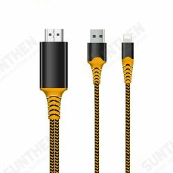 3-in-11080P Lightning To HDMI Audio Video Convertor Cable USB Power Charging Screen Wire For iPhone 12 11Pro XS Max TV 3-in-11080P Lightning To HDMI Audio Video Convertor Cable USB Power Charging Screen Wire For iPhone 12 11Pro XS Max TV