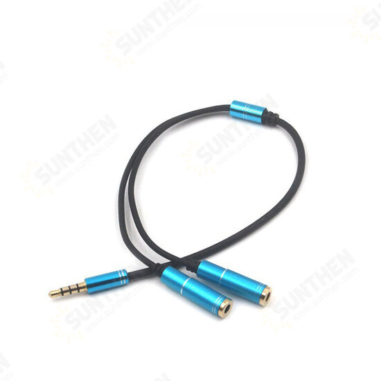 3.5mm One Point Two Audio Cable One Drag Two Headphone Cable