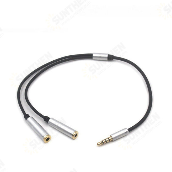 3.5mm One Point Two Audio Cable One Drag Two Headphone Cable