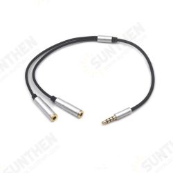 3.5mm One Point Two Audio Cable One Drag Two Headphone Cable 3.5mm One Point Two Audio Cable One Drag Two Headphone Cable