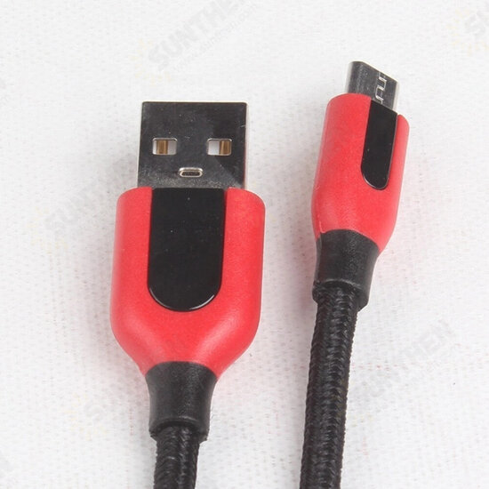 3A Durable Nylon Braided Type C Micro USB Fast Charging Data Cable For Huawei P30 Pro Mate 30 Mi10 K30 S20 Oneplus 7Pro 5G