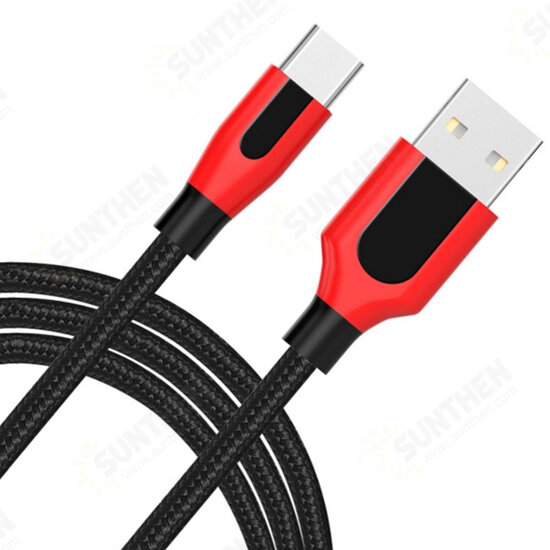 3A Durable Nylon Braided Type C Micro USB Fast Charging Data Cable For Huawei P30 Pro Mate 30 Mi10 K30 S20 Oneplus 7Pro 5G