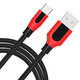 3A Durable Nylon Braided Type C Micro USB Fast Charging Data Cable For Huawei P30 Pro Mate 30 Mi10 K30 S20 Oneplus 7Pro 5G