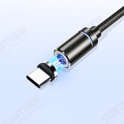 3A LED Magnetic Type C Micro USB Fast Charging Data Cable For Huawei P30 Pro P40 Mi10 K30 Poco X2 S20 5G 3A LED Magnetic Type C Micro USB Fast Charging Data Cable For Huawei P30 Pro P40 Mi10 K30 Poco X2 S20 5G