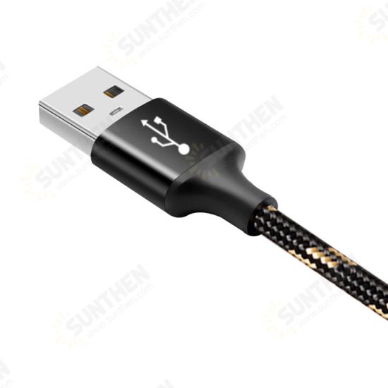 3A Type-C / Micro USB Fast Charging Data Cable for Samsung Galaxy S21 Note S20 ultra Huawei Mate40 OnePlus 8 Pro