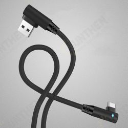 3A Type-C Micro USB Smart Indicator Light Fast Charging Elbow Data Cable For Huawei P30 Mate 30 9 Pro 7A 6Pro S10+ Note10 3A Type-C Micro USB Smart Indicator Light Fast Charging Elbow Data Cable For Huawei P30 Mate 30 9 Pro 7A 6Pro S10+ Note10