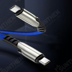 3A Type C To Type C Intelligent Fast Charging Data Cable For Huawei P30 Mate 20Pro Mi9 S10+ Note10 3A Type C To Type C Intelligent Fast Charging Data Cable For Huawei P30 Mate 20Pro Mi9 S10+ Note10
