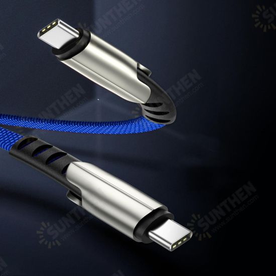 3A Type C To Type C Intelligent Fast Charging Data Cable For Huawei P30 Mate 20Pro Mi9 S10+ Note10