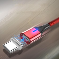 5A LED Light Micro USB Type C Fast Charging Magnetic Data Cable For Huawei P30 Pro Mate 30 5G Mi9 9Pro 6Pro 7A S10+ Note 10 5G 5A LED Light Micro USB Type C Fast Charging Magnetic Data Cable For Huawei P30 Pro Mate 30 5G Mi9 9Pro 6Pro 7A S10+ Note 10 5G