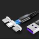 5A LED Light Micro USB Type C Fast Charging Magnetic Data Cable For Huawei P30 Pro Mate 30 5G Mi9 9Pro 6Pro 7A S10+ Note 10 5G
