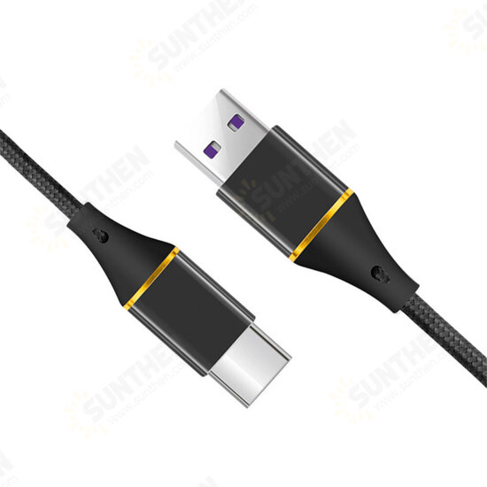 5A Type C Fast Charging Data Cable For Huawei P30 Pro Mate30 5G Mi10 K30 S20 5G