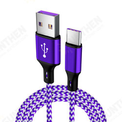 5A Type C Nylon Braided Fasting Charging Data Cable For Mi8 Mi9 HUAWEI P20 P30 S9 Note S10 S10+ 5A Type C Nylon Braided Fasting Charging Data Cable For Mi8 Mi9 HUAWEI P20 P30 S9 Note S10 S10+