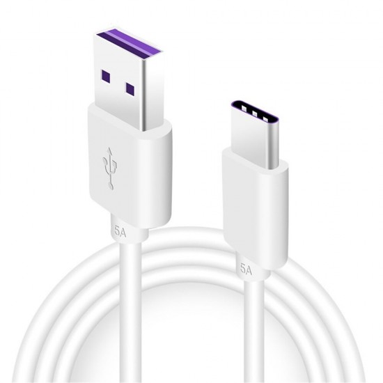 5A USB Type C Data Cable Fast Charging Line For Huawei P30 P40 Pro MI10 Note 9S Oneplus 8Pro