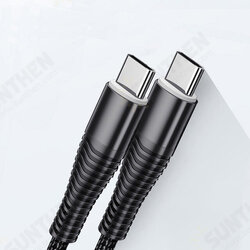 60W USB Type-C PD Quick Charge Type-C to Type-C Fast Charging Data Cable for Samsung Galaxy Note S20 ultra Huawei P40 Pro Oneplus 60W USB Type-C PD Quick Charge Type-C to Type-C Fast Charging Data Cable for Samsung Galaxy Note S20 ultra Huawei P40 Pro Oneplus