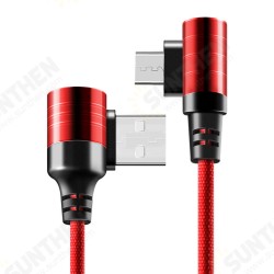 90 Degree 2A Micro USB Fast Charging Data Cable for Samsung Huawei OPPO OnePlus 90 Degree 2A Micro USB Fast Charging Data Cable for Samsung Huawei OPPO OnePlus
