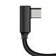 90 Degree Reversible 2.4A Type C Fast Charging Data Cable For Oneplus 5t Xiaomi 6 Mi A1 S8