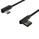 90 Degree Reversible 2.4A Type C Fast Charging Data Cable For Oneplus 5t Xiaomi 6 Mi A1 S8