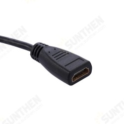 Male to Female HD Converter Adapter Data Cable For Tablet TV Displayer Projector Male to Female HD Converter Adapter Data Cable For Tablet TV Displayer Projector