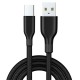 PVC 3A Micro USB Type-C Fast Charging Data Cable for Samsung Galaxy S21 Note S20 ultra Huawei Mate40 P50 OnePlus 9 Pro