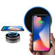 Wireless Charger With LED Light For iPhone X 8 8Plus Samsung S8 S7 Edge Note 8