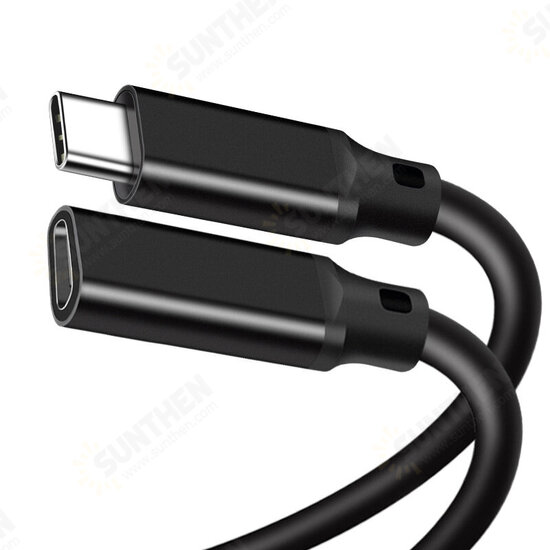 USB-C To USB-C Cable Type-C USB3.2 Gen2 4K@60Hz Data Transmission Cable 1m Samsung iPad MacBook AirMi 10 Huawei P40