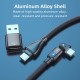 USB Type-C to Type-C 2 in 1 180 Degree Spin PD 60W+QC3.0 Fast Charging Cable for iPhone 12 12 Pro Max Power Armor 13 for Samsung S20 Macbook