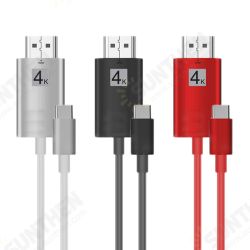 USB3.1 Type-C to High Definition Multimedia Interface 4k Adapter Cable for Macbook Matebook USB3.1 Type-C to High Definition Multimedia Interface 4k Adapter Cable for Macbook Matebook