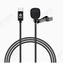 YC-LM10 Type-C Lavalier Condenser Microphone Phone Audio Video Recording for Tablet Huawei P30 P40 Mi10 Note 9S YC-LM10 Type-C Lavalier Condenser Microphone Phone Audio Video Recording for Tablet Huawei P30 P40 Mi10 Note 9S