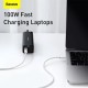 100W USB-C to USB-C Cable Fast Charging Data Transmission Cord Line 1/2m long For DOOGEE S88 Pro For OnePlus 9 Pro For Xiaomi MI10