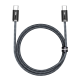 100W USB-C to USB-C Cable PD3.0 Power Delivery QC4.0 Fast Charging Data Transmission Cable 1/2m for Samsung POCO Galaxy Z Fllp3 5G For XIAOMI MI12