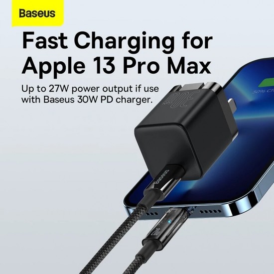 20W Apple Port to USB-C Cable Fast Charging Data Transmission Cord Auto Power-Off Line 1m/2m long For iPhone 13 Pro Max 13 Mini For iPad Pro