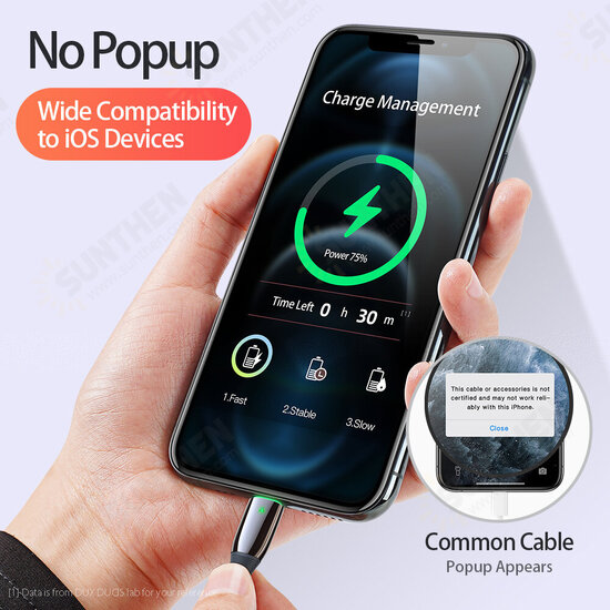 USB to Apple Port Cable Fast Charging Cord For iPhone 13 Pro Max For iPhone 12 Pro Max 12 Mini