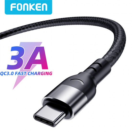 3A Fast Charging USB To USB-C Cable Fast Charging Data Transmission Cord 1m/2m Samsung For XIAOMI Mi 10 Huawei P50 Pro For OnePlus 9Pro