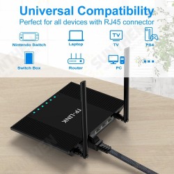 Ethernet Cable Cat 7 Flat High Speed Nylon LAN Network Patch Cable RJ45 Network Cable Ethernet Cable Cat 7 Flat High Speed Nylon LAN Network Patch Cable RJ45 Network Cable