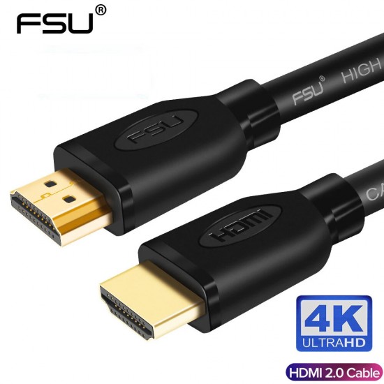 Gold-plated HDMI Cable 4K 1080P Male to Male Adapter Cable for HDTV LCD Projector