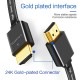 HDMI Cable 1080P Male to Male V1.4 Flat Adapter Cable for HDMI Splitter HDTV PC DVD Projector